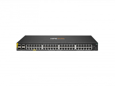 Коммутатор HPE Aruba CX 6000 48G Class4 PoE 4SFP 370W (48x RJ-45 1 Гбит/с, 4x SFP 1 Гбит/с) [R8N85B]