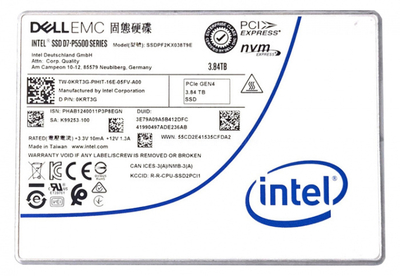 SSD-накопитель Intel D7-P5500 3.84TB 2.5" U.2 [SSDPF2KX038T9N1]