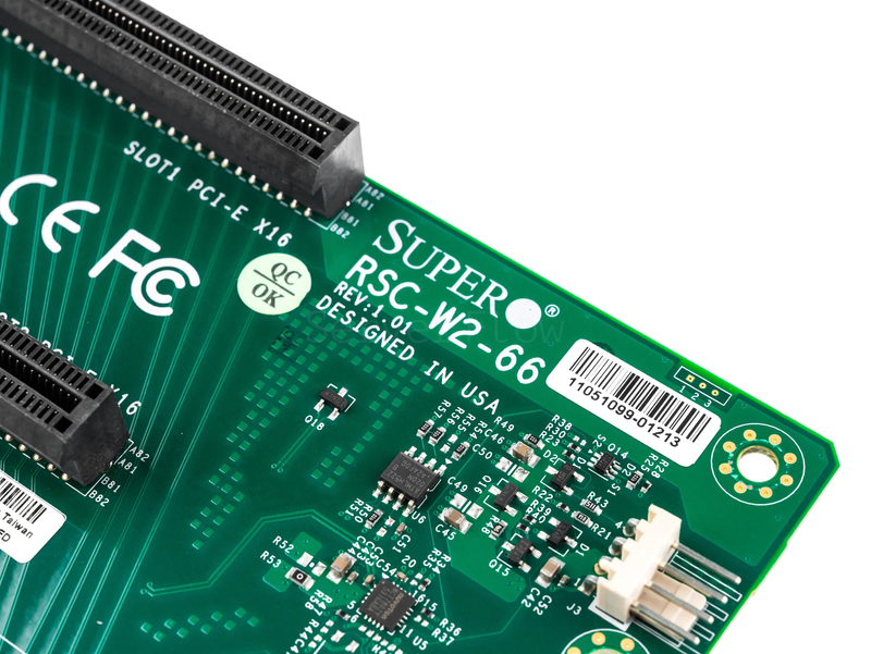 Райзер-карта Supermicro RSC-W2-66 (2x PCI-e x16) 2
