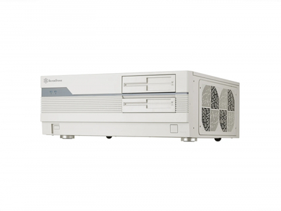 Корпус SilverStone FLP01 (Desktop, 2 LFF, 4 SFF) [SST-FLP01W]