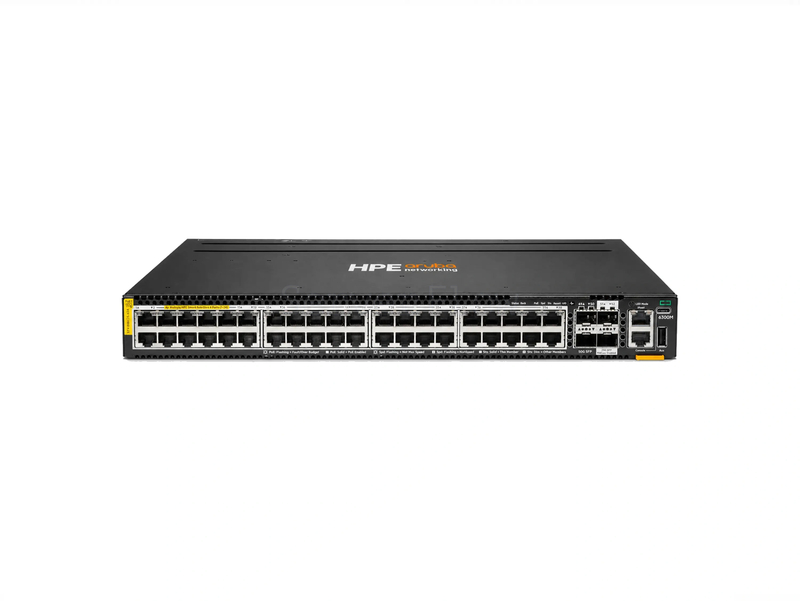 Коммутатор HPE Aruba CX 6300M 48SR5 Class8 PoE 2SFP56 2SFP28 (48x RJ-45 5 Гбит/с, 2x SFP56 50 Гбит/с) [R8S90A]