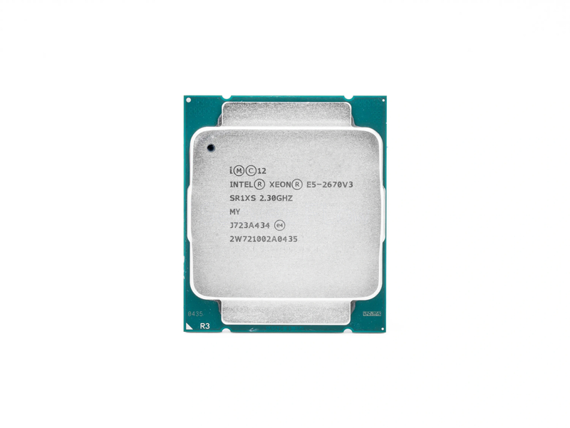 Процессор Intel Xeon E5 2670v3 (12с/24t, 2.3GHz-3.1Ghz,120W)