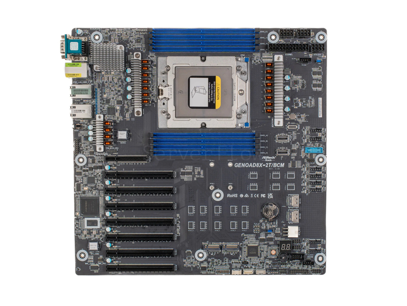 Материнская плата ASRock Rack GENOAD8X-2T/BCM (EEB, SP5, 8 DIMM)