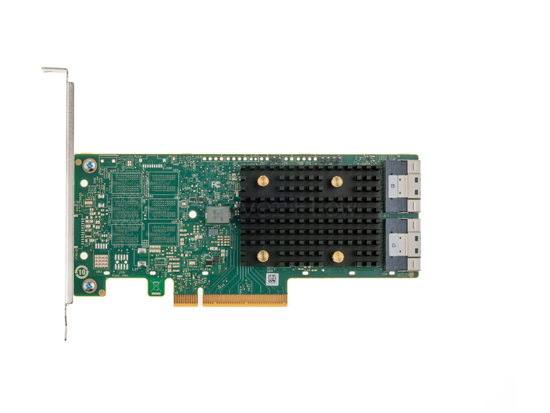 HBA адаптер Broadcom 9500-16i (NVMe/SAS/SATA 12GB/s, no cache)