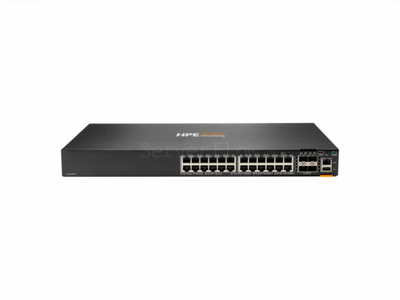 Коммутатор HPE Aruba CX 6200F 24G 4SFP+ (24x RJ-45 1 Гбит/с, 4x SFP+ 10 Гбит/с) [JL724A]