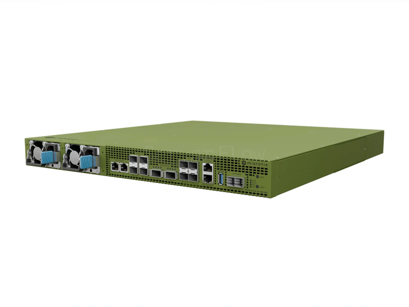 Коммутатор MikroTik RDS2216 ROSE Data server (2x RJ45 10 Гбит/с, 4x SFP+ 10 Гбит/с, 4x SFP28 25 Гбит/с, 2x QSFP28 100 Гбит/с) 2