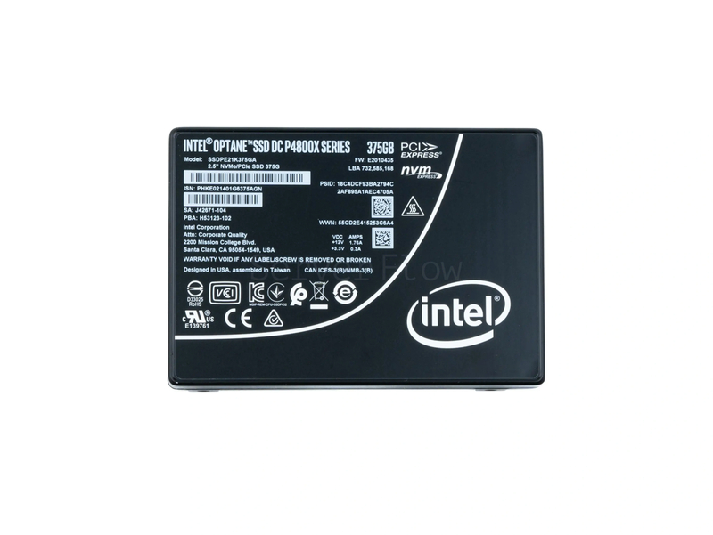 SSD-накопитель Intel Optane DC P4800X 375GB 2.5" U.2 [SSDPE21K375GA01]
