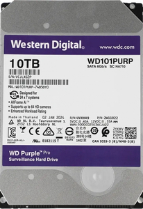 Жесткий диск WD Purple Pro 10TB 3.5" SATA 6GB/s [WD101PURP]