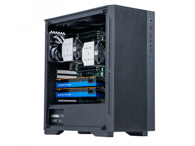 Deepcool MATREXX 55 MESH (2× Radeon Pro WX8200 8GB, 2× Xeon E5 2687wv4, RAM 256GB)