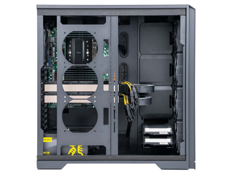 Phanteks Enthoo Pro 2 Server Edition (2× A100 40GB, 1× EPYC 9354, RAM 768GB) 2