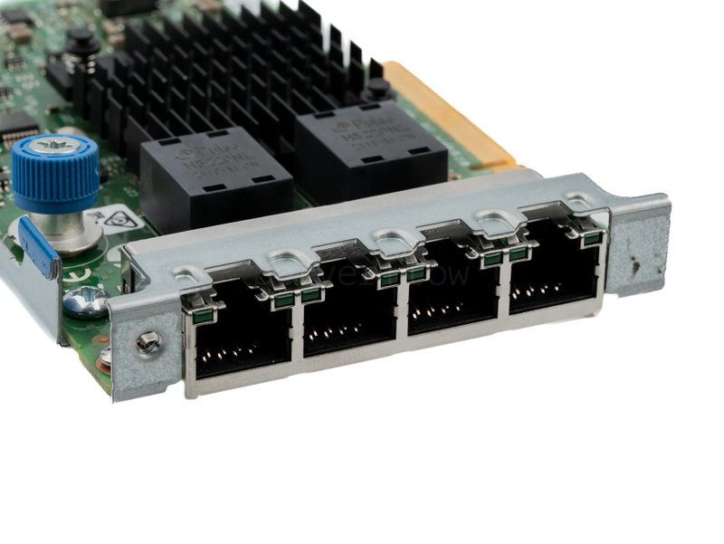 Сетевая карта HP FlexibleLOM 366FLR [665240-B21] (4xRJ45 1GBE) 2