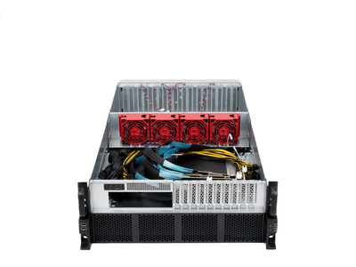 Серверное GPU шасси ALEO 8x GPU 4x 1600W (комп. кабелей 8PIN GPU)