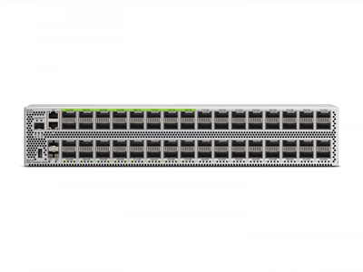 Коммутатор Cisco Nexus N9K-C9364D-GX2A (64x QSFP-DD 400 Гбит/с, 2x SFP+ 10 Гбит/с) - PE