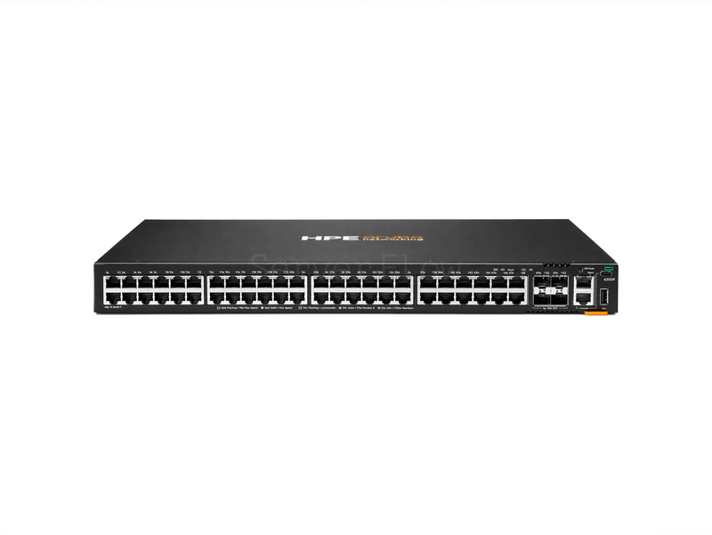 Коммутатор HPE Aruba CX 6200F 48G 4SFP+ (48x RJ-45 1 Гбит/с, 4x SFP+ 10 Гбит/с) [JL726B]