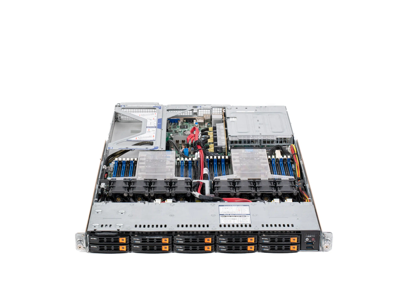Серверная платформа Supermicro SuperServer 1029U-TN10RT 1U 10SFF (10x U.2, 2x 1000W, 2x LGA3647) 4