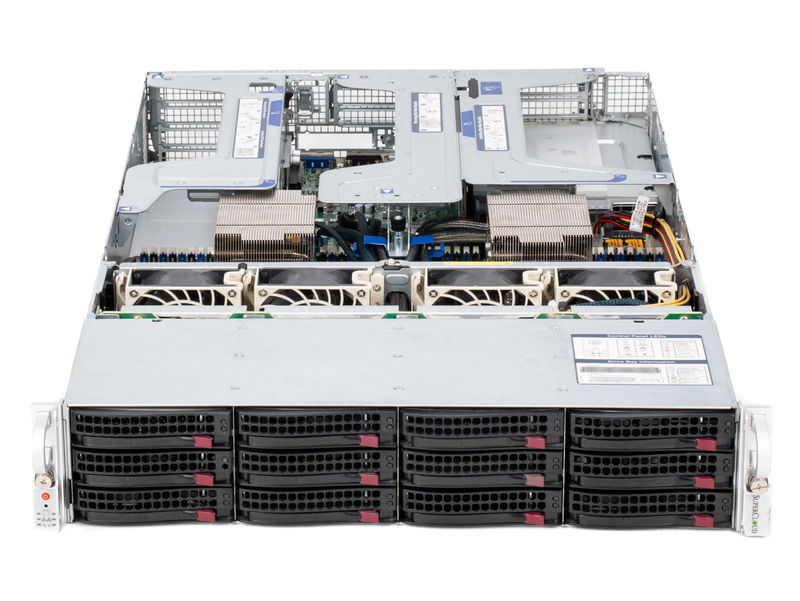 Серверная платформа Supermicro AS-2023US-TR4 12LFF (4x U.2, 2x 1600W, 2x SP3) 4