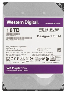 Жесткий диск WD Purple Pro 18TB 3.5" SATA 6GB/s [WD181PURP]