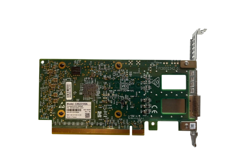 Сетевая карта Mellanox MCX623105AS-VDAT (1x QSFP56 200GBE) 1