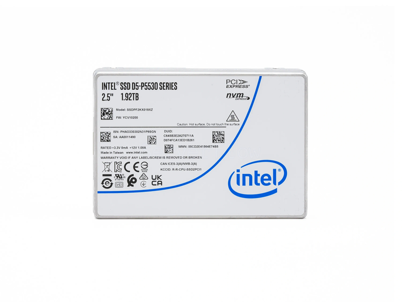 SSD-накопитель Intel D5-P5530 1.92TB 2.5" [SSDPF2KX019XZN1]