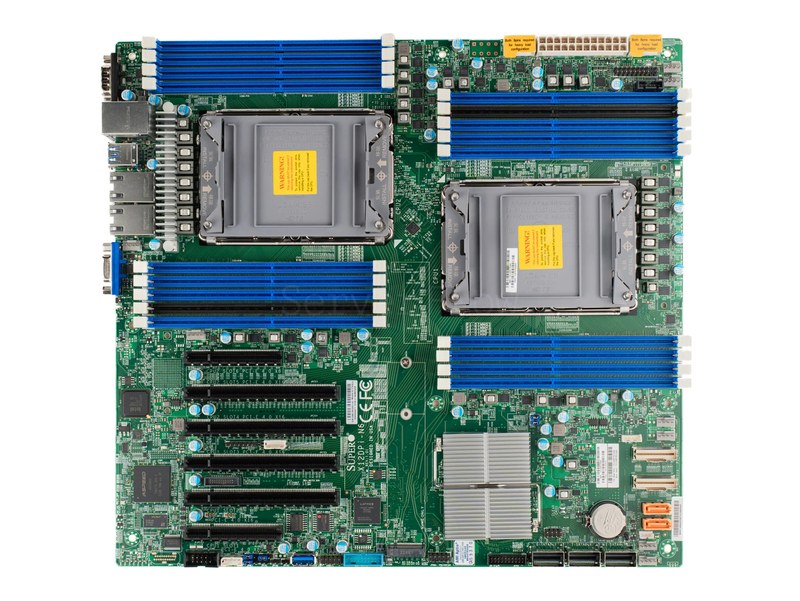 Материнская плата Supermicro X12DPi-N6 (E-ATX, 2x LGA4189-4, 18 DIMM) [MBD-X12DPi-N6]