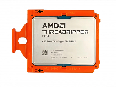 Процессор AMD Ryzen Threadripper PRO 7955WX (16c/32t, 4.5GHz-5.3GHz, 350W)