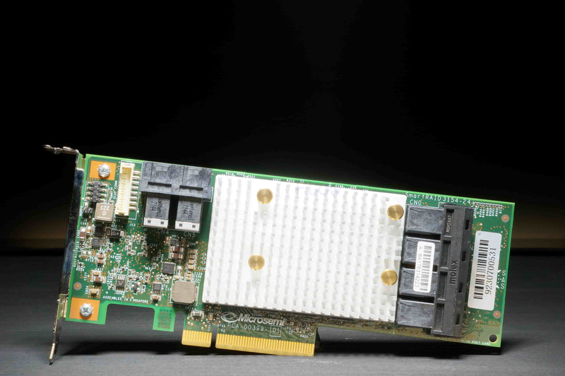 RAID-контроллер Microsemi Adaptec SmartRAID 3154-24i (4gb cache) 1