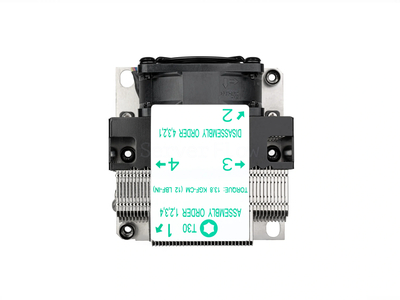 Кулер SilverStone XE02-3647SB (2U, Active, LGA3647 Square)