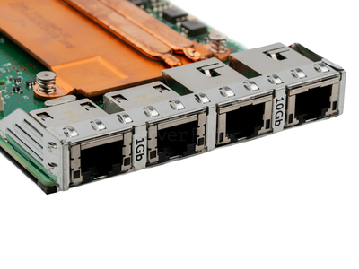 Модуль DELL Daughter Card 2x RJ45 10GbE, 2x RJ45 1GbE [099GTM]