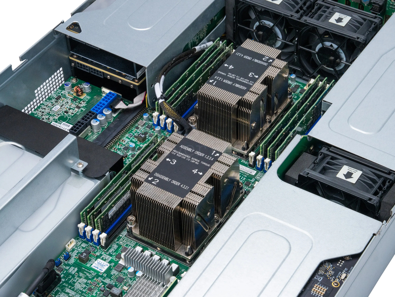 Supermicro 2029GP-TR (6× Instinct MI100 32GB, 2× Xeon Platinum 8260, RAM 512GB) 3