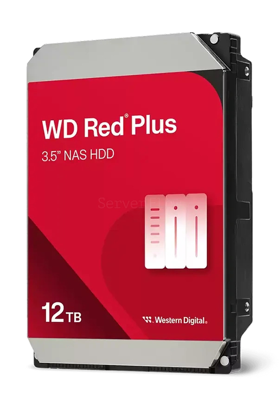 Жесткий диск WD Red Plus 12TB 3.5" SATA 6GB/s [WD120EFGX] 1