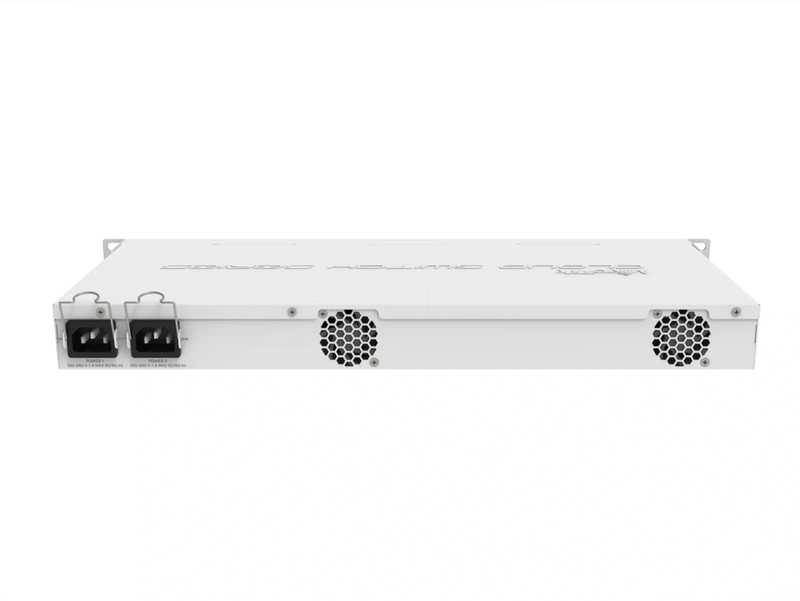 Коммутатор MikroTik CRS328-4C-20S-4S+RM (20x SFP 1 Гбит/с, 4x SFP+ 10 Гбит/с, 4x Combo RJ45/SFP 1 Гбит/с) 1