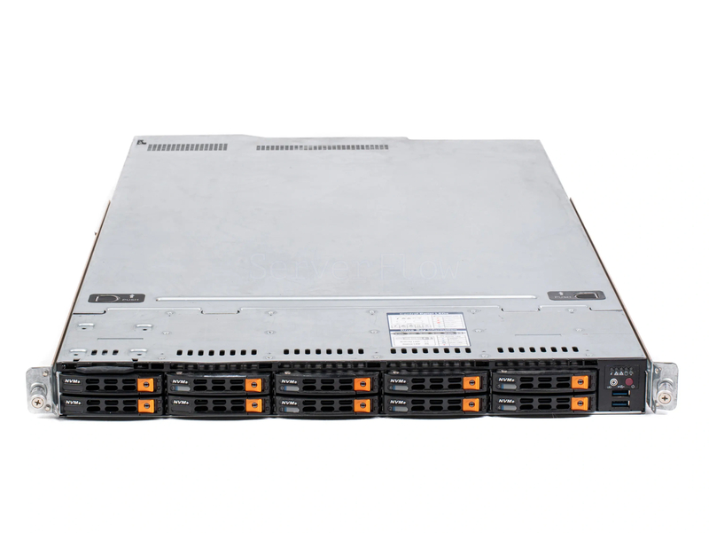 Серверная платформа Supermicro SuperServer 1029U-TN10RT 1U 10SFF (10x U.2, 2x 1000W, 2x LGA3647)