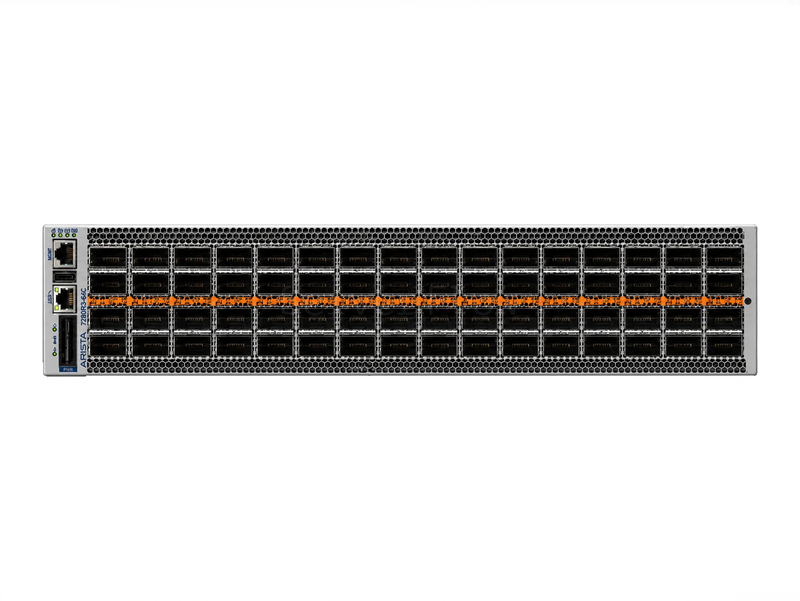 Коммутатор Arista DCS-7060X6-64PE-B-F (64x OSFP 800 Гбит/с, 2x SFP+ 10 Гбит/с)