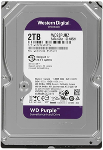 Жесткий диск WD Purple 2TB 3.5" SATA 6GB/s [WD23PURZ]