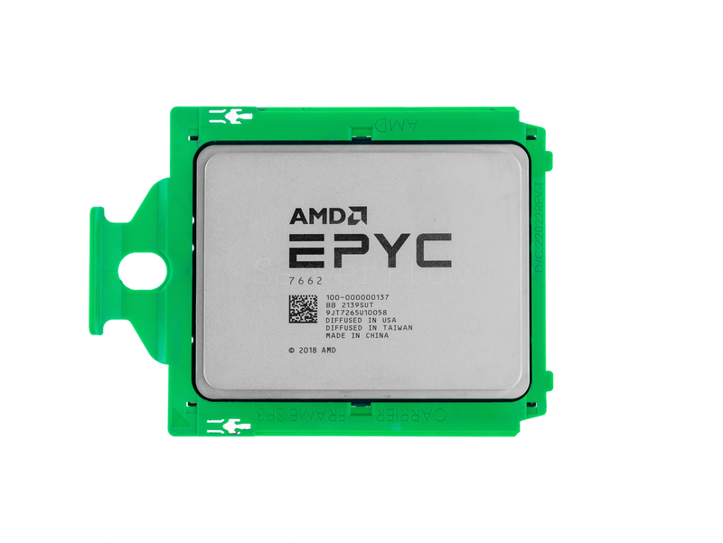 Процессор AMD EPYC 7662 (64c/128t, 2.0GHz-3.3GHz, 225W)
