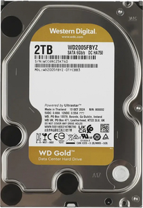 Жесткий диск WD Gold Enterprise 2TB 3.5" SATA 6GB/s [WD2005FBYZ]