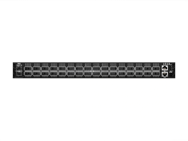 Коммутатор Dell PowerSwitch Z9432F-ON PS/IO Airflow (32x QSFP56-DD 400 Гбит/с, 2x SFP+ 10 Гбит/с)