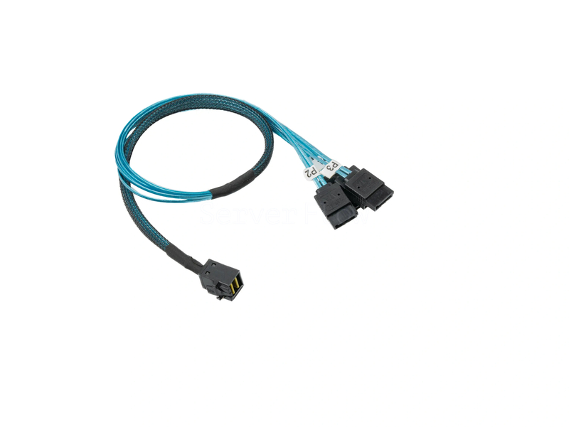 Кабель SFF8643 - 4x SATA 0.5м