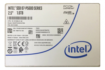 SSD-накопитель Intel D7-P5600 1.6TB 2.5" U.2 [SSDPF2KEO16T9N1]