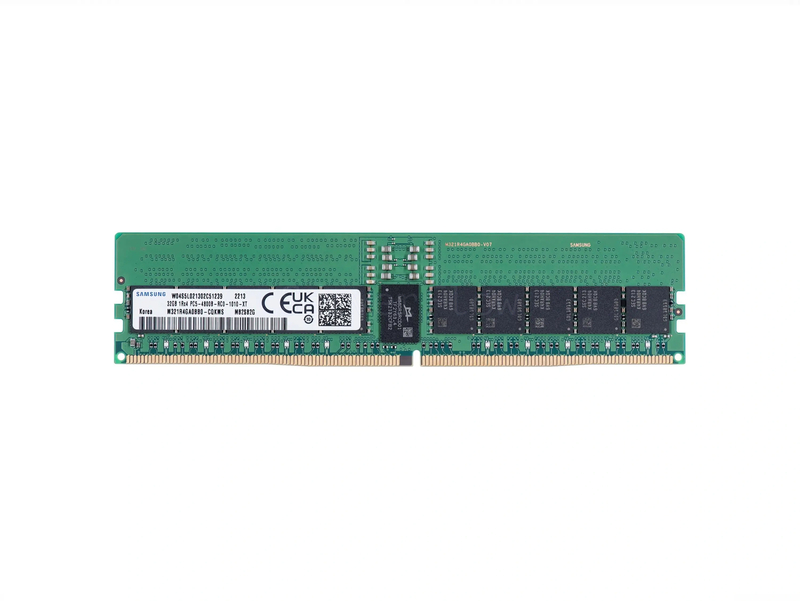 Оперативная память 32GB DDR5 ECC REG Samsung 4800Mhz 1Rx4 [M321R4GA0BB0-CQK]