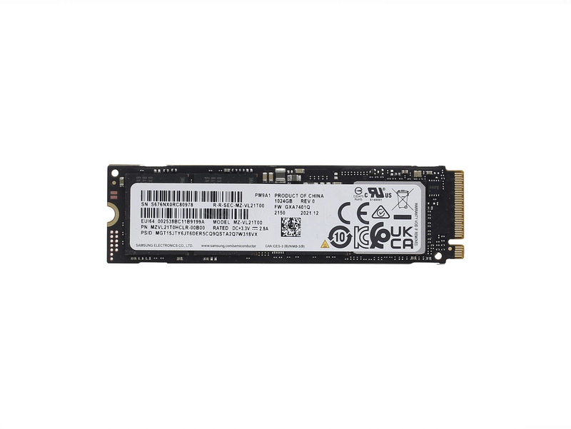SSD-накопитель Samsung PM9A1 1TB M2 [MZVL21T0HCLR]