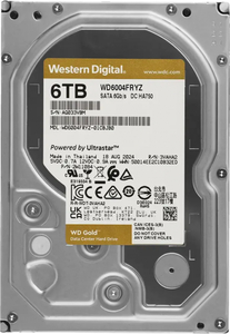 Жесткий диск WD Gold Enterprise 6TB 3.5" SATA 6GB/s [WD6004FRYZ]