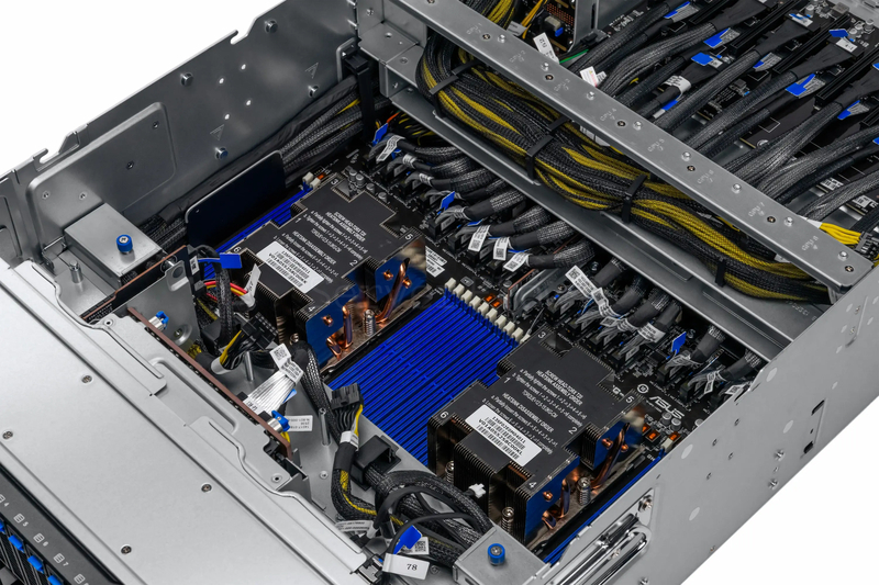 Серверная платформа ASUS ESC8000A-E13 DR SKU1 6U 8SFF (2x U.2, 4x 2700W, 2x SP5) 15