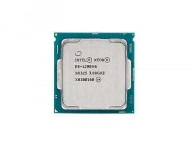 Процессор Intel Xeon E3 1280v6 (4c/8t 3.9GHz-4.2GHz, 72W)