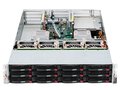 Серверная платформа Supermicro SuperServer 6029U-E1CR4T 2U 12LFF (4x U.2, 2x 750W, 2x LGA3647) 4