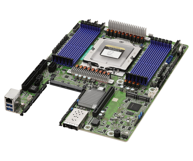 Материнская плата ASRock Rack TURIND12M3-2Q/500W (Proprietary, SP5, 12 DIMM) 1