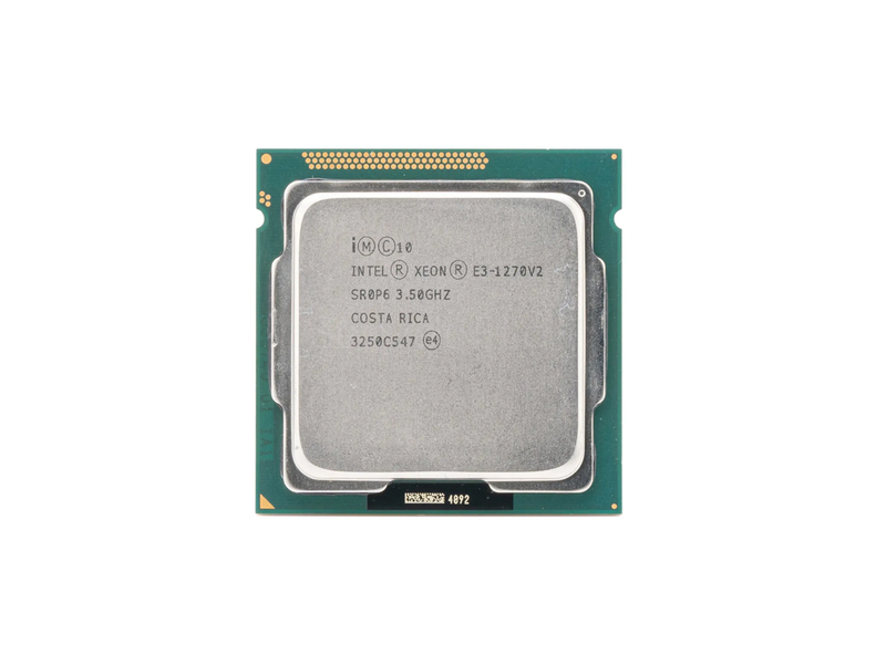 Процессор Intel Xeon E3 1270v2 (4c/8t, 3.5GHz-3.9GHz, 69W)
