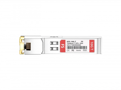 Переходной модуль FS SFP+ to RJ45 (10GBase-T, 30m) [SFP-10G-T]