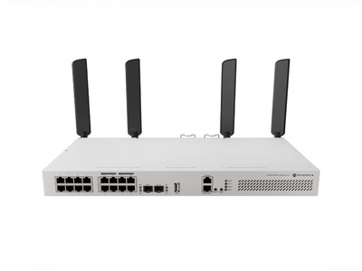 Коммутатор MikroTik CRS418-8P-8G-2S+5axQ2axQ-RM (17x RJ45 1 Гбит/с, 2x SFP+ 10 Гбит/с)