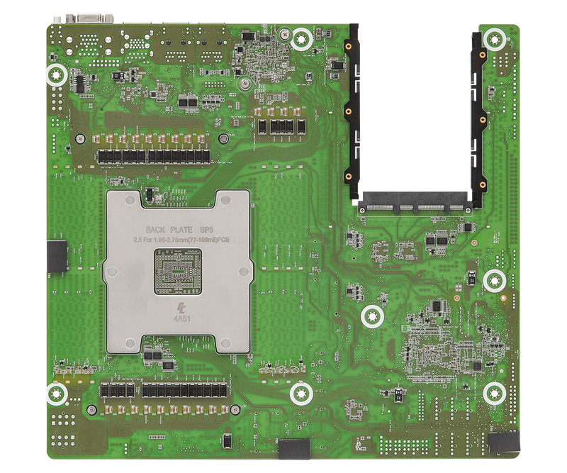 Материнская плата ASRock Rack TURIND8QM3-2T/500W (CEB, SP5, 8 DIMM) 2